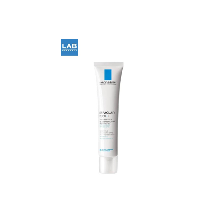 la-roche-posay-effaclar-duo-40-ml-เจลครีมสำหรับผู้ที่มีปัญหารอยสิว-ดูแลผิวเป็นสิว