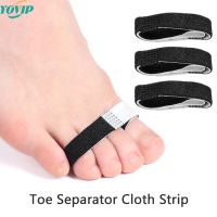 1Pc Fabric Toe Finger Straightener Hammer Toe Hallux Valgus Corrector Bandage Toe Separator Splint Wrap Foot Stretcher Care Tool