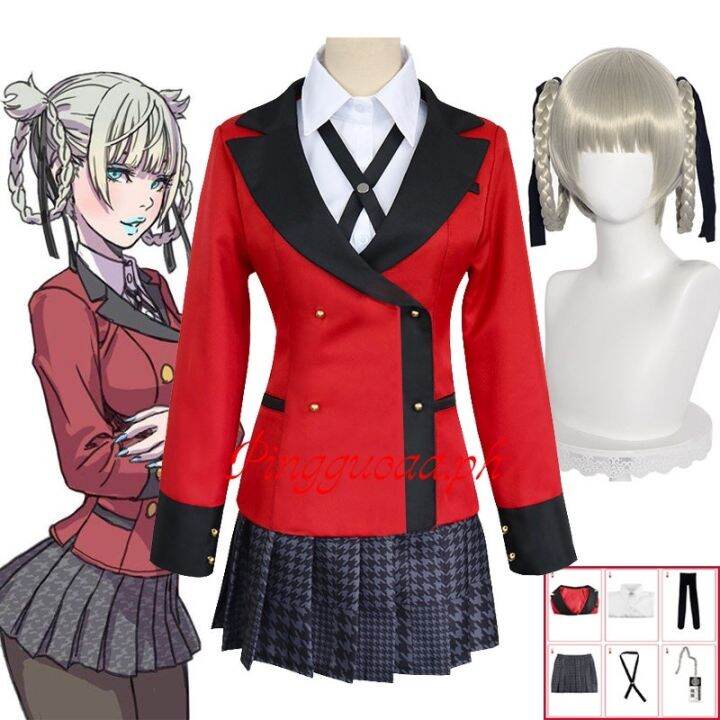 anime-kakegurui-kirari-momobami-cosplay-halloween-carnival-costume-women-girls-school-uniform-suits-wig