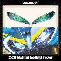 NEW For CFMOTO 250SR Motorcycle Accessories Headlight Modification Protection Sticker Headlight Sticker Headlight Decal CF250 SR