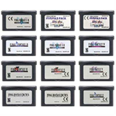 【YF】 Final Fantasy GBA Game Cartridge 32 Bit Video Console Card Dawn of Souls Tactics Fivefold Pack for GBA/SP/DS
