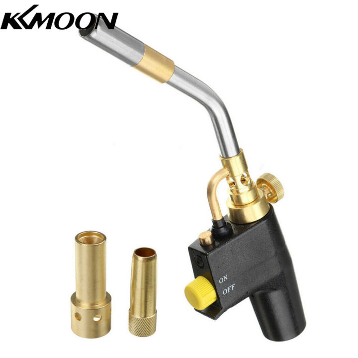 kkmoon-ทริกเกอร์-ts8000ทองเหลือง-mapp-ga-s-ไฟฉายโพรเพนความเข้มสูงปรับได้