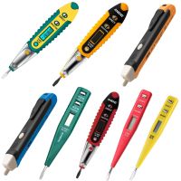 Digital Test Pencil Tester Electrical Voltage Detector Pen LCD Display Screwdriver AC/DC 12-250V for Electrician Tools