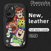 เคส Chenyyka สำหรับ Xiaomi Poco F3 Redmi K40 Pro เคสการ์ตูนทอยสตอรี่ลวดลายดีไซน์ใหม่บางนุ่มหนังซิลิกาเคสโทรศัพท์เจลฝาปิดเลนส์เต็มรูปแบบเคสกันกระแทกกล้องกันกระแทก