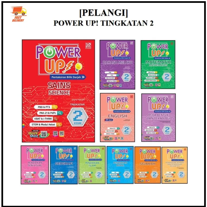 Ch Pelangi Buku Latihan Power Up Tingkatan 2 Edisi 2021 Lazada