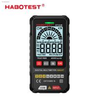 ﹉♙ HABOTEST HT124B Series Digital Smart Multimeter 4000 Counts Auto Range Tester Ohm Hz Capacitance True RMS AC DC DMM Multitester