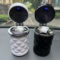 hot！【DT】▣✈  Car Ashtray Cup With Lid Detachable Holder Accessories