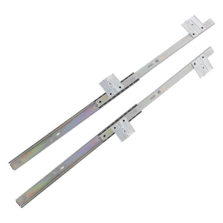 Keyboard Rails Stand Computer Tray Rolling Track Slider Table