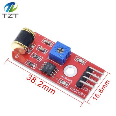 Tzt 801S Vibration Sensor Module สำหรับ Arduino Open Source Lm393 3-5vdc Tt Logic