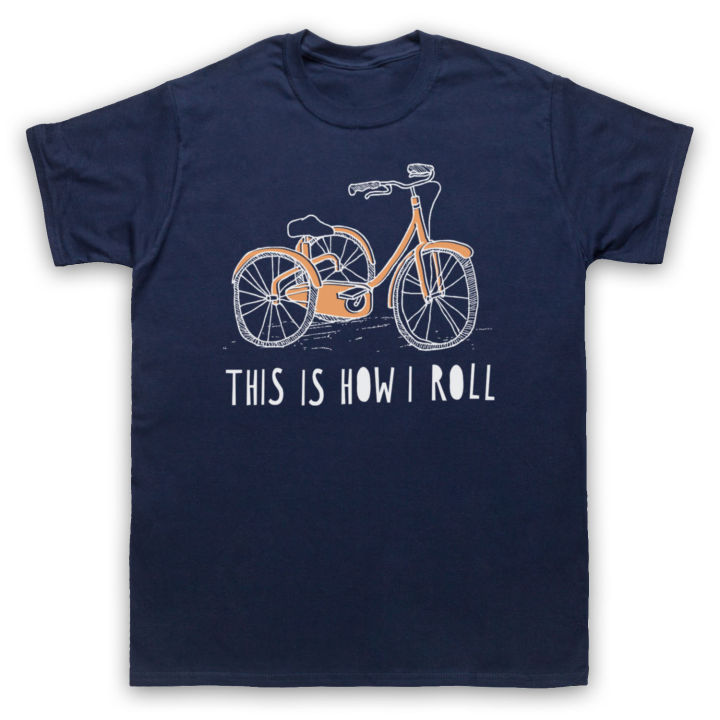 tricycle-retro-this-is-how-i-roll-funny-parody-cute-mens-womens-tshirt