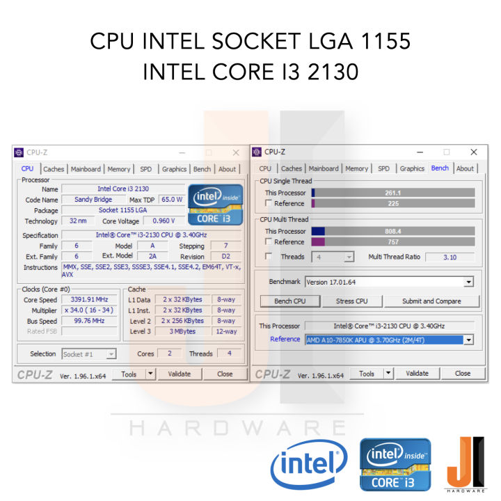 cpu-intel-core-i3-2130-2-cores-4-threads-3-4-ghz-3-mb-l3-cache-65-watts-tdp-no-fan-socket-lga-1155-สินค้ามือสองสภาพดีมีการรับประกัน