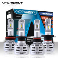 NOVSIGHT 60W 10000LM Car LED Headlight H4 HiLo H7 H11 HB3 9005 HB4 9006 Light Bulbs 6500K Fog Lights Auto Car Headlamp Kit 12V