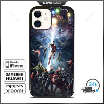 Avengers Infinity War Phone Case for iPhone 14 Pro Max / iPhone 13 Pro Max / iPhone 12 Pro Max / XS Max / Samsung Galaxy Note 10 Plus / S22 Ultra / S21 Plus Anti-fall Protective Case Cover