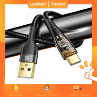 Toocki 6A 66วัตต์ USB Type C เคเบิ้ลสำหรับหัวเว่ย P50/เกียรติซัมซุง S10 S20 Xiaomi Mi 11อย่างรวดเร็วชาร์จ USB C สายชาร์จ