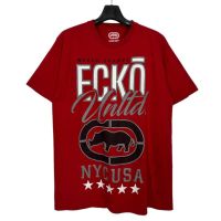 ecko unltd เสื้อยืดลายสกรีน (สภาพดี)