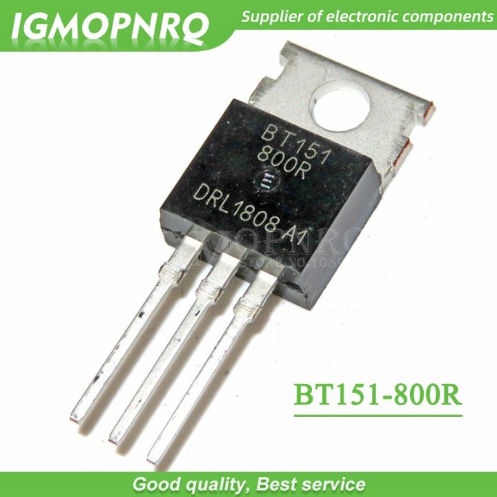 10PCS BT151 800R BT151 800  controlled rectifie BT151 7.5A/800V TO 220 New Original Free Shipping