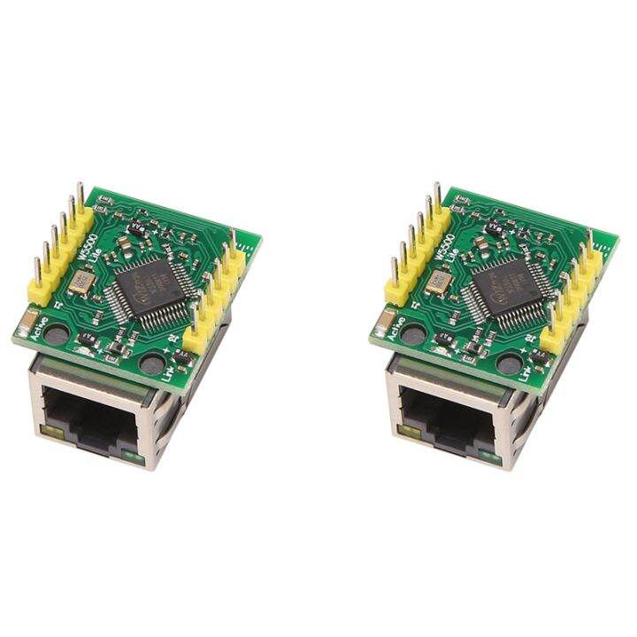 2X W5500 Ethernet Network Module SPI Interface Ethernet/TCP/IP Protocol ...