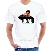 ใหม่เสื้อยืดลําลองสําหรับผู้ชาย Unagi Freunde แขนสั้นพิมพ์ลายกราฟฟิค Ross Grain Gr?En Nette Tv Serie 912  0ZZI