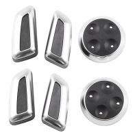 brand new Car Styling Interior Auto Seat Adjustment Button Switch Cover Trim Decorative for A4 B8 A6 C6 C7 A5 A7 Q5 Q3