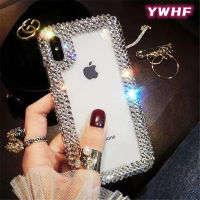 Rhinestone Diamond Diamond TPU สำหรับ Oppo A57 A16 A15 A16K A16E A3S A5 2020 A9 A53 A15S A54 A5S A7 A12 A96 A76 A94 A74 A95 A31 A3S F11 Pro F9 Pro F7สำหรับหญิงสาว