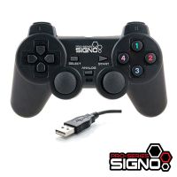 Joystick จอยเกมส์ จอยคอม จอยสติ๊ก จอย USB GP-801 Signo มีอนาล็อค Analog