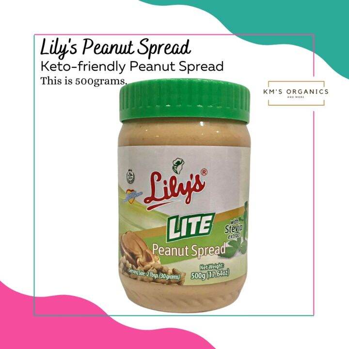 Keto Friendly Lite Peanut Butter by Lily's Lazada PH