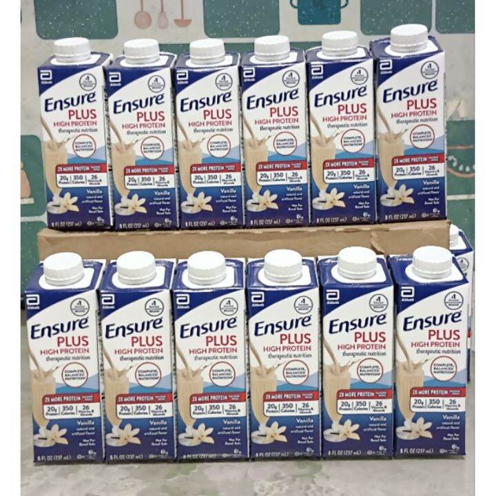 ‼️ ENSURE PLUS HIGH PROTEIN vanilla Lazada PH