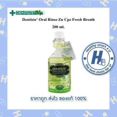 Dentiste’ Oral Rinse Zn Cpc Fresh Breath 200 ml.