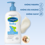 Mẫu mới Sữa dưỡng thể toàn thân cho bé, trẻ em Cetaphil Baby Lotion 400ml