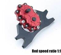 Metal Transfer Case Speed ​​Ratio 1:1/1:1.17 For 1/14 Tamiya RC Dump Truck SCANIA R620 VOLVO ACTROS MAN TGX LESU