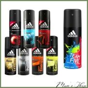 Xịt thơm body ADIDAS Team Force xịt thơm toàn thân ADIDAS Ice Dive xịt khử