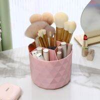 【YD】 360° Rotating Makeup Storage Desktop Organizer Brushes Holder