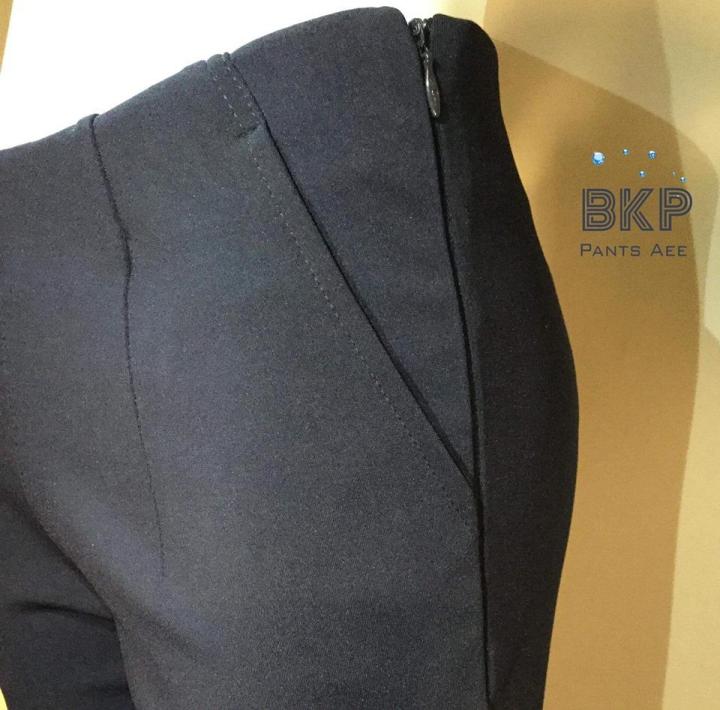 bkp-pants-aee-การันตรีผ้าหนาเก็บทรง-กางเกงขายาวผู้หญิง-กางเกงใส่ทำงาน-ทรง-slim-leg-กระชับก้นและต้นขา