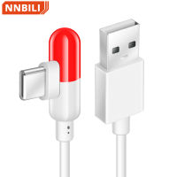 ใหม่แคปซูลอย่างรวดเร็วชาร์จ Type C เพื่อ Usb สายเคเบิลข้อมูล90องศาโค้ง Type C สายเคเบิลได้อย่างรวดเร็วสำหรับ ซัมซุง Vivo IQOO 3 5 Pro OPPO