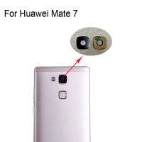 เลนส์กระจกกล้องถ่ายรูปหลัง Huawei Mate 7ของแท้สำหรับ Huawei Mate 7อะไหล่สำหรับซ่อม Huawei Mate7 SXT37124เลนส์สมาร์ทโฟน