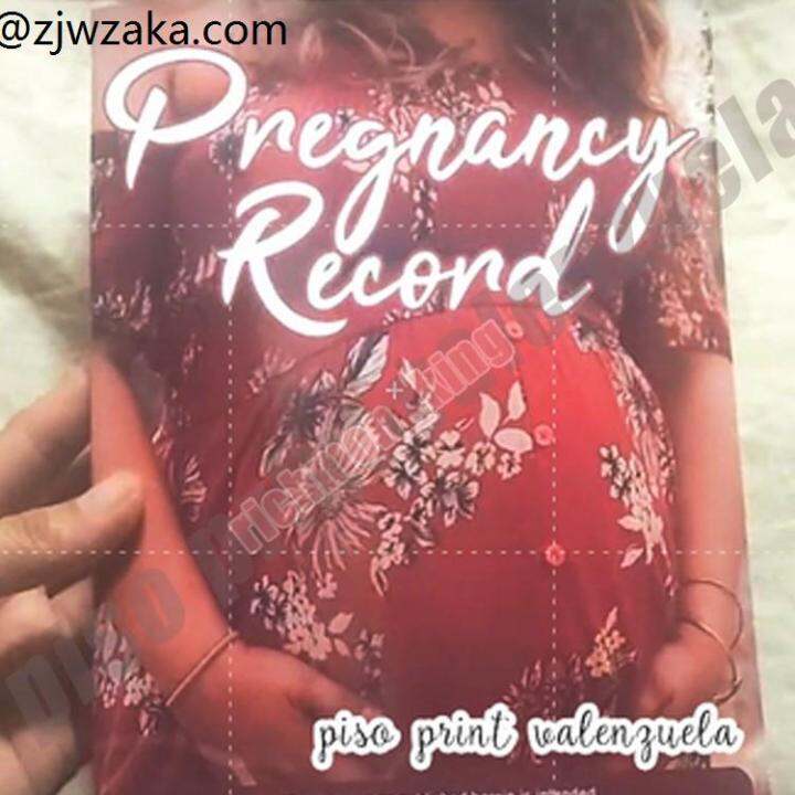 CustomizablePersonalized Pregnancy Record Book (Journal and Log Book