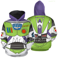 New Cosplay 3d Printing Buzz Lightyear Mens/womens Hoodie Unisex Casual Street Wear Sudadera Hombre Sweater popular