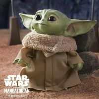 28Cm Baby Yoda Action Figure Toy Action Figure Plush Yoda Master Model  Dolls Toys Kids Collection Birthday Christmas Gifts
