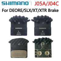 SHIMANO ICE-TECH J04C J02A MTB จักรยานเรซิ่นโลหะเบรค Pads Cooling Fin สำหรับ DEORE SLX XT XTR M675 M785 J05A M8000