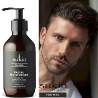 Sukin For Men Facial Moisturiser 225ml มอยซ์เจอร์ไรเซอร์เพิ่มความชุ่มชื้นบำรุงผิวหน้าผู้ชายสูตรพิเศษจากออสเตรเลียของแท้พร้อมส่ง