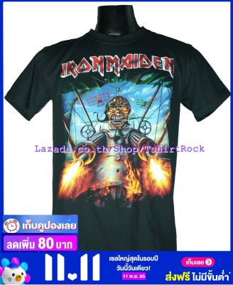 เสื้อวง IRON MAIDEN เสื้อยืดวงดนตรีร็อค เสื้อร็อค  IRN1531 สินค้าในประเทศ