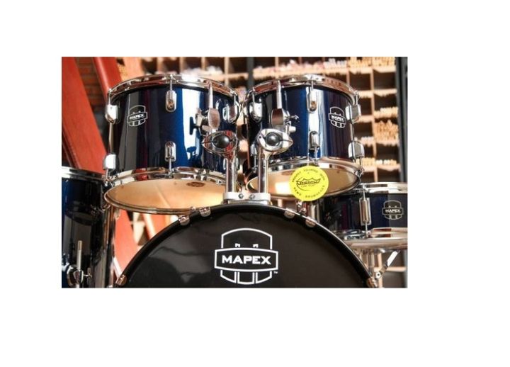 mapex-กลองชุด-5-ใบ-acoustic-drumset-5-pieces-รุ่น-pordigy-สี-royal-blue