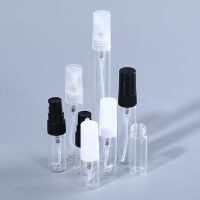 5pcs Sprayer Bottle Sample Storage Accessory Sub Package Holders Liquid Bottles Atomizer Holder Black 3ml Black sprayer