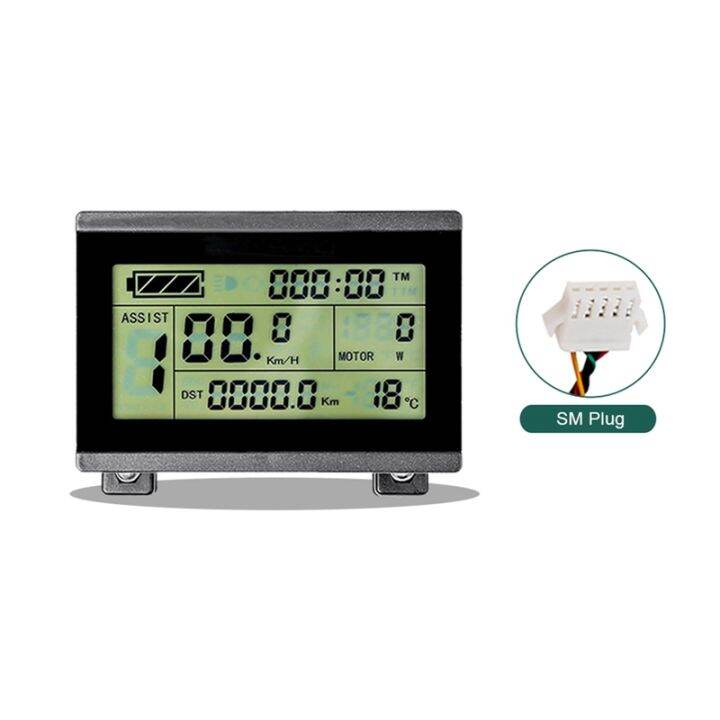 Ebike 24V36V48V72V KT LCD3 Display Intelligent Meter for Electric