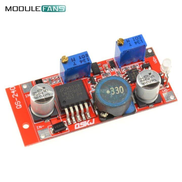 DC DC 5 35V To 1.25 30V 3A Step Down Buck Power Supply Module LM2596