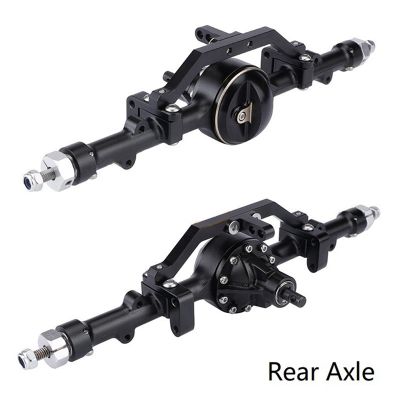 New CNC Metal D90 Front and Rear Axle for 1/10 RC Crawler D90 D110 Gelande II Yota II Axle Upgrades Parts