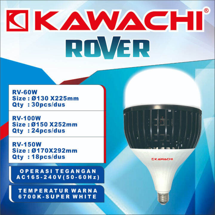 Lampu Led Kapsul Watt Rover Rv W Kawachi Lazada Indonesia