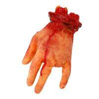 Halloween Severed Body Parts จำลอง Bloody Creepy Hand Dummy Severed Hand Fake Human Hands ตกแต่งฮาโลวีน