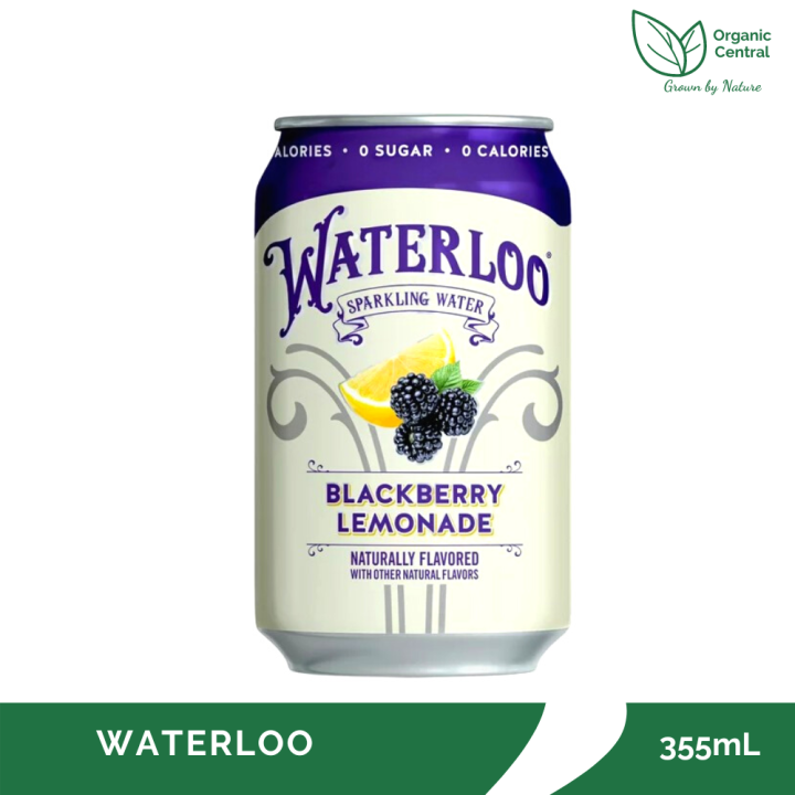 Waterloo Blackberry Lemonade Sparkling Water 355mL Lazada PH