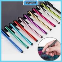 SQMETR ดินสอแท็บเล็ตโทรศัพท์อเนกประสงค์ปากกาสไตลัสหน้าจอสัมผัสคาปาซิทีฟหลากสีสำหรับ iPad 10ชิ้น